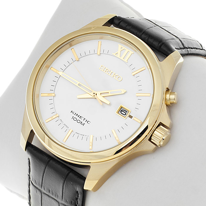 Seiko SKA576P2 zegarek męski Kinetic - miniatura 2