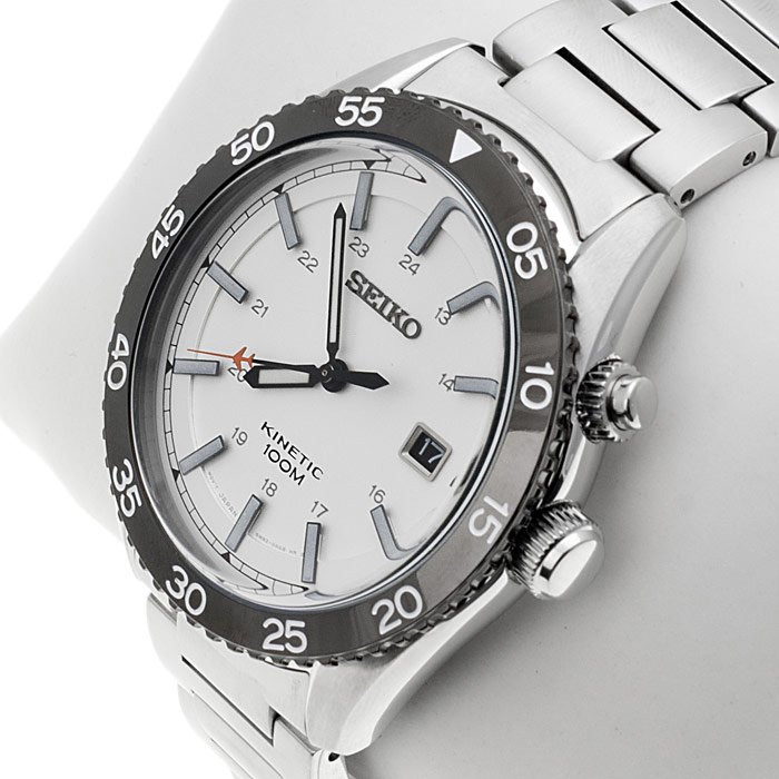 Seiko SKA615P1 zegarek męski Kinetic - miniatura 2