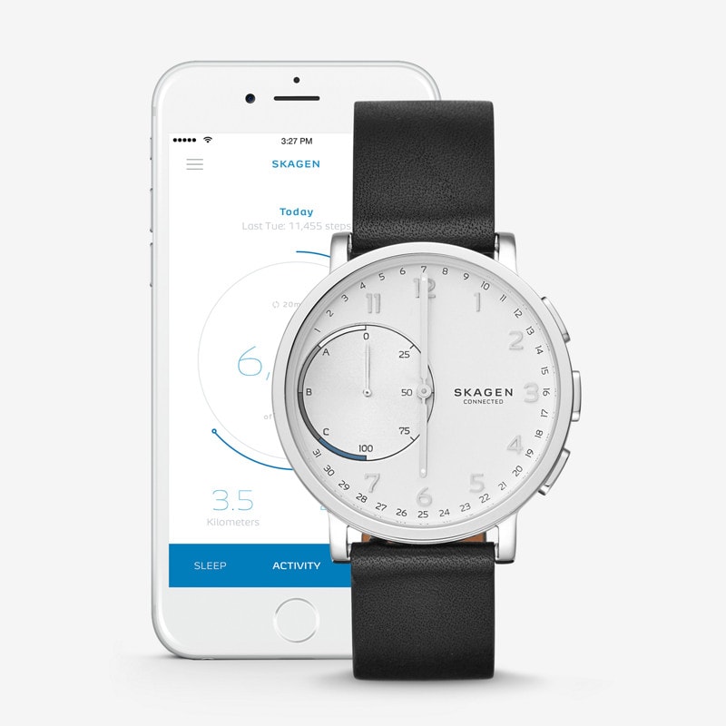 Skagen SKT1101 smartwatch męski klasyczny Connected pasek - miniatura 7