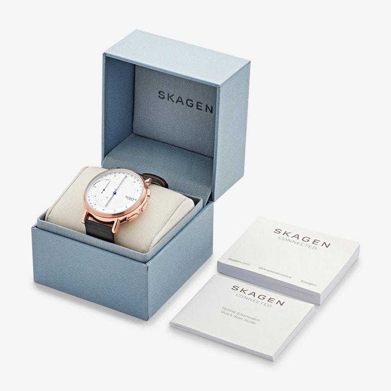 Skagen SKT1112 Smartwatch Skagen Connected Connected klasyczny smartwatch różowe złoto - miniatura 6