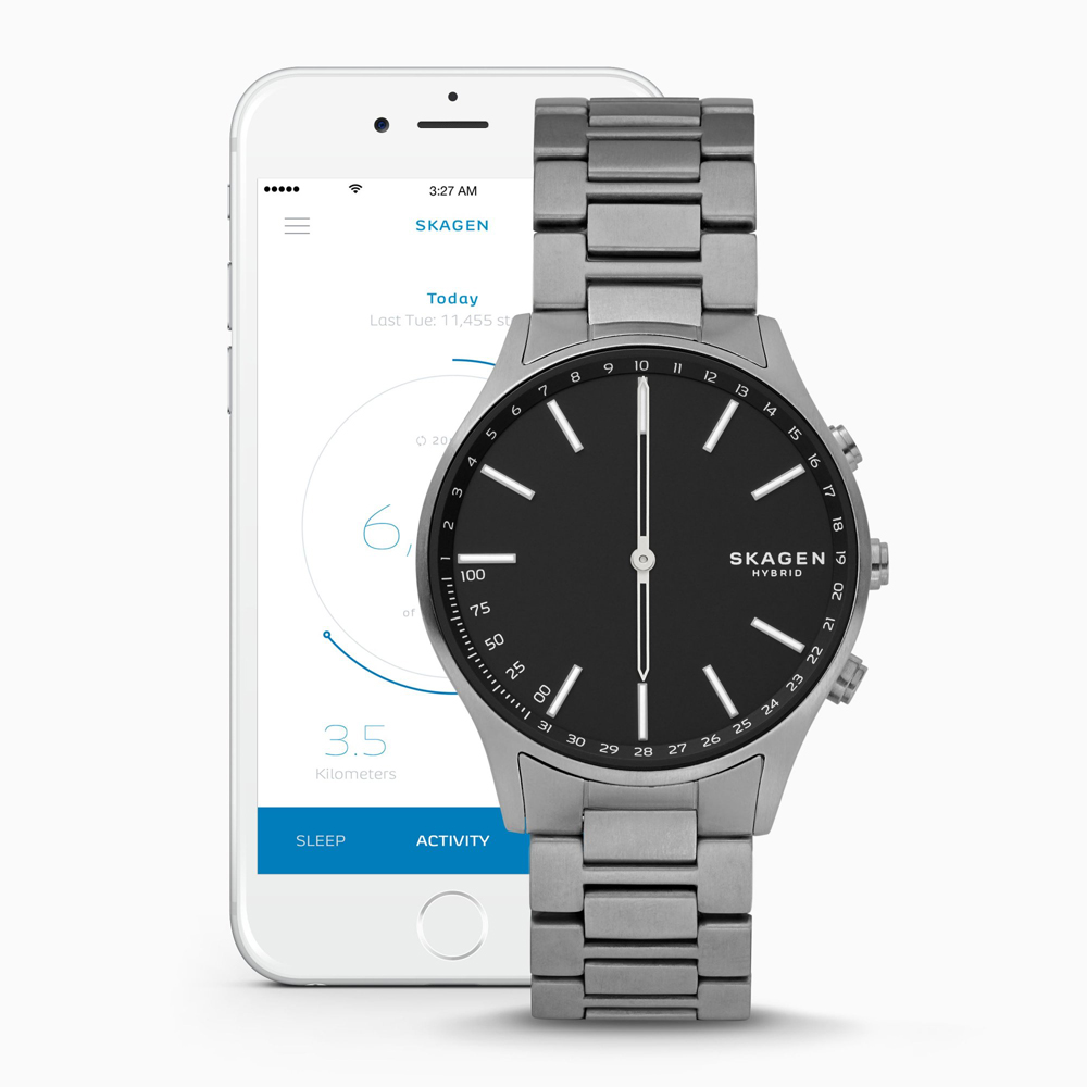 smartwatch Skagen SKT1305 srebrny Connected - miniatura 4
