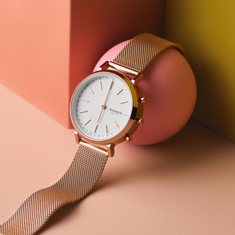 Skagen SKT1411 Smartwatch Skagen Connected Connected fashion/modowy smartwatch różowe złoto - miniatura 6