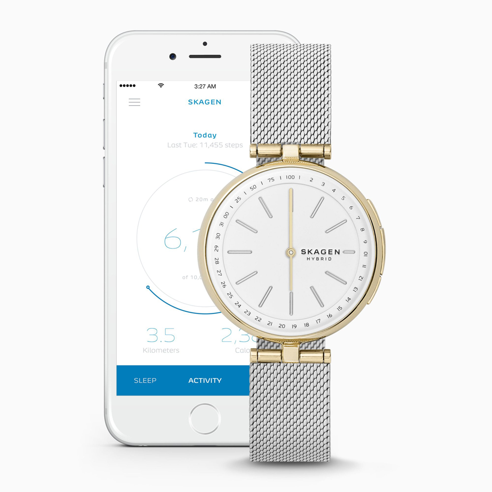 smartwatch Skagen SKT1413 złoty Connected - miniatura 4