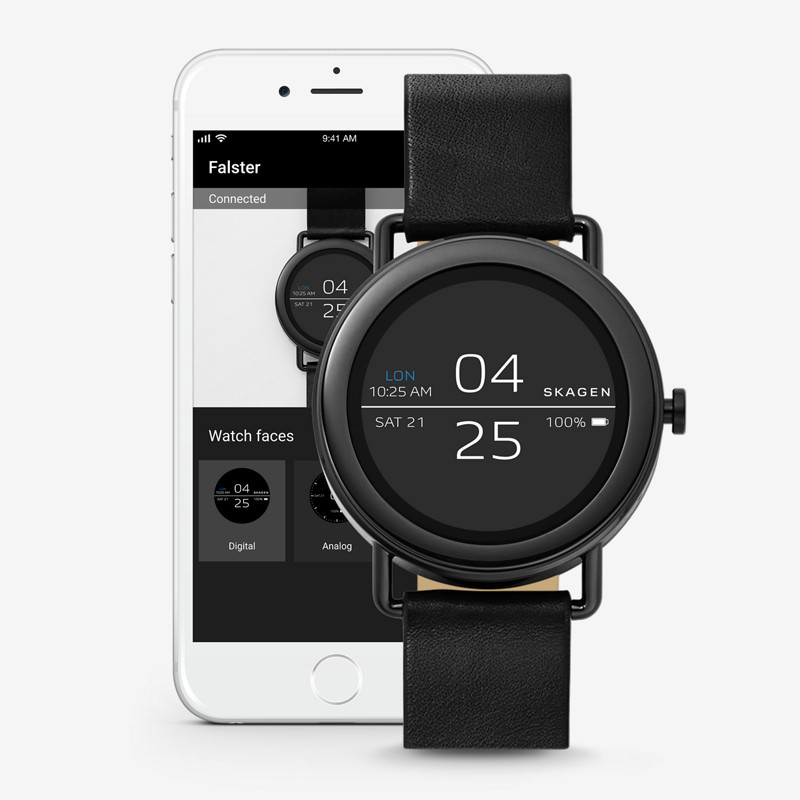 Skagen SKT5001 FALSTER CONNECTED Falster fashion/modowy zegarek czarny - miniatura 6