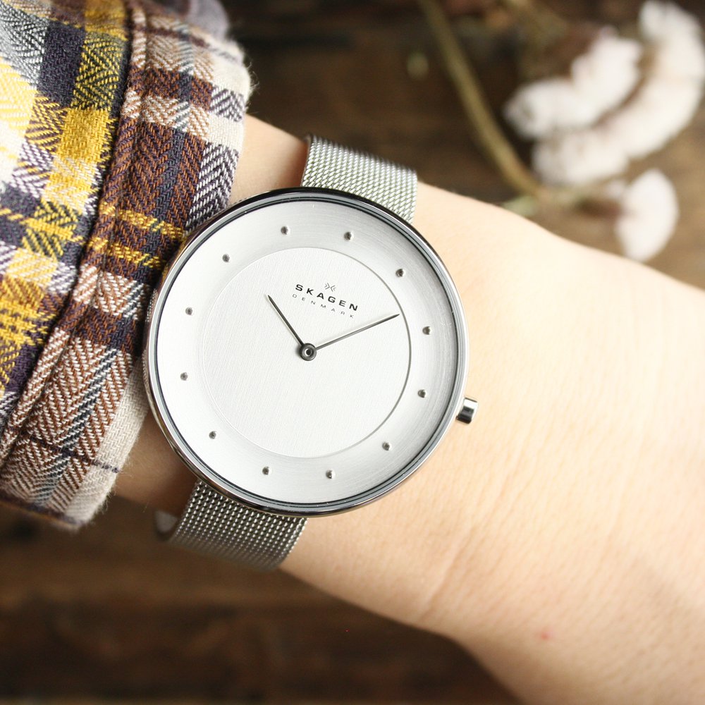 Skagen SKW2140 zegarek damski Gitte srebrny - miniatura 9