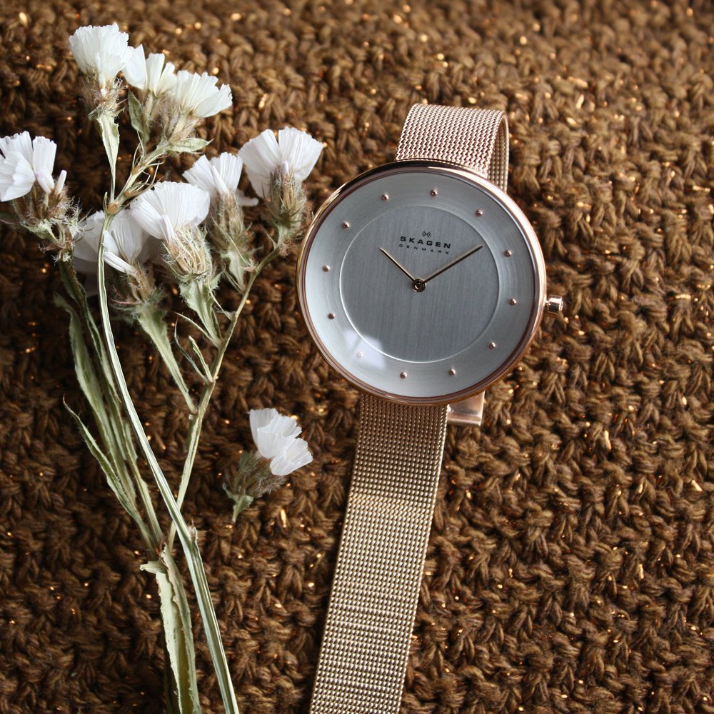 zegarek Skagen SKW2142 GITTE Gitte mineralne utwardzane - miniatura 8