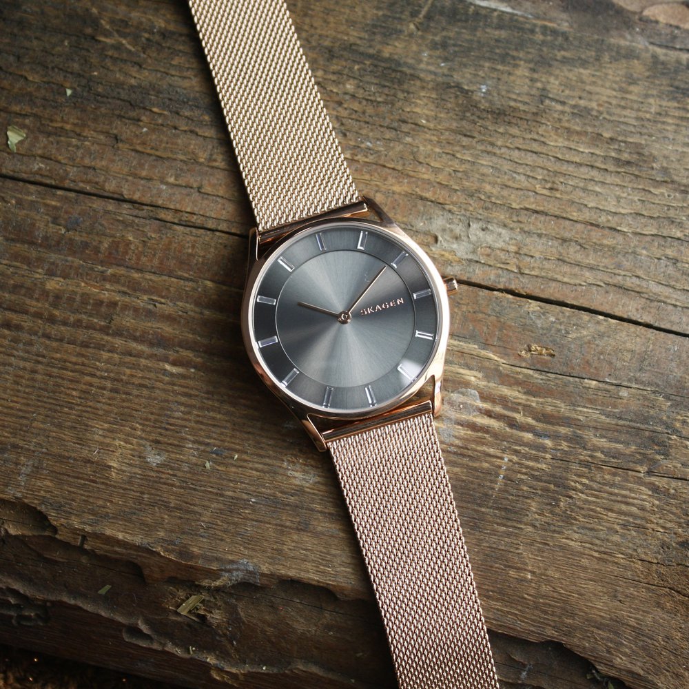 zegarek Skagen SKW2378 różowe złoto Holst - miniatura 4