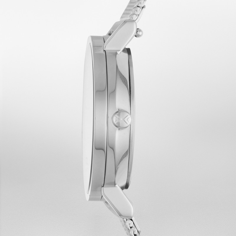 Skagen SKW2441 zegarek srebrny klasyczny Hald bransoleta - miniatura 5