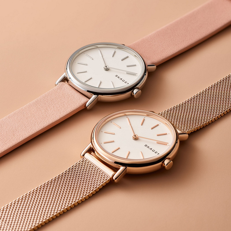 zegarek Skagen SKW2694 różowe złoto Signatur