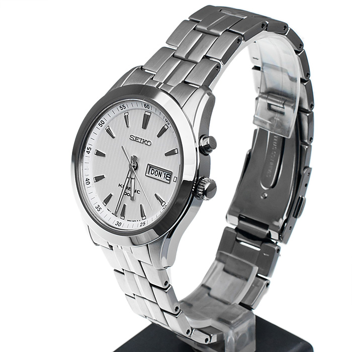 Seiko SMY101P1 męski zegarek Kinetic bransoleta - miniatura 3