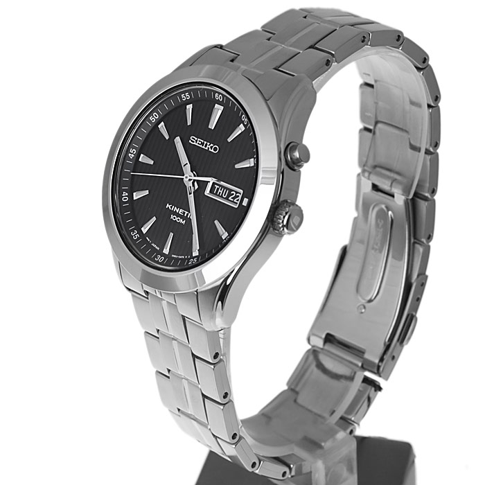 Seiko SMY103P1 męski zegarek Kinetic bransoleta - miniatura 3