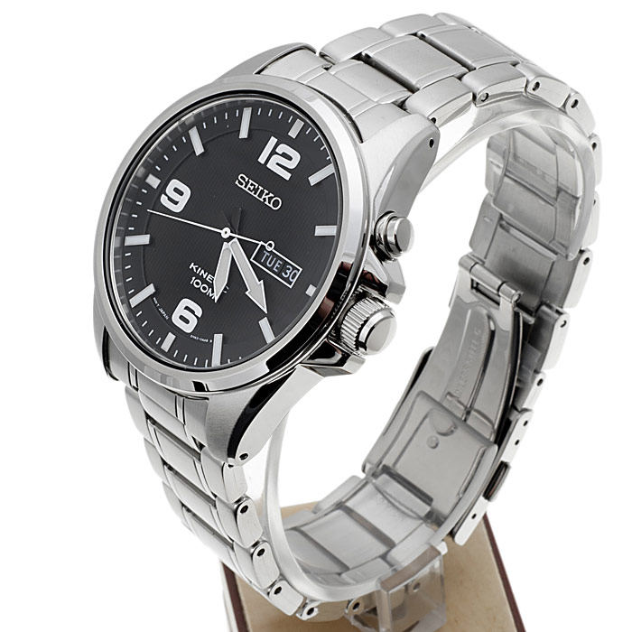 Seiko SMY137P1 męski zegarek Kinetic bransoleta - miniatura 3