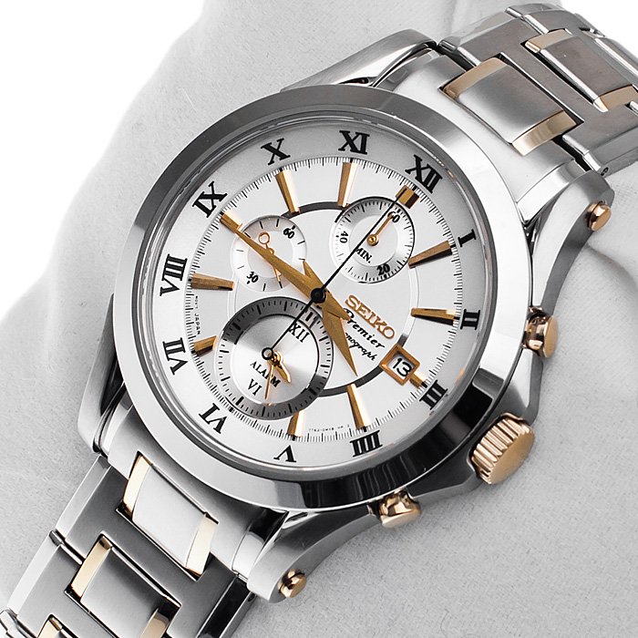 Seiko SNAD28P1 zegarek męski Premier - miniatura 2