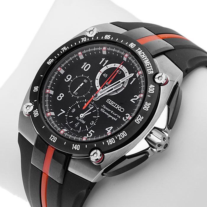 Seiko SNAE07P1 zegarek męski Sportura - miniatura 2