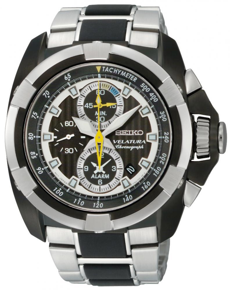 Seiko Chronograph Quartz 100m Sapphire SNAE21P1