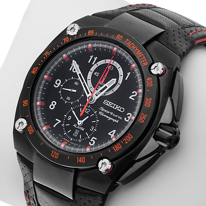 Seiko SNAE37P1 zegarek męski Sportura - miniatura 2
