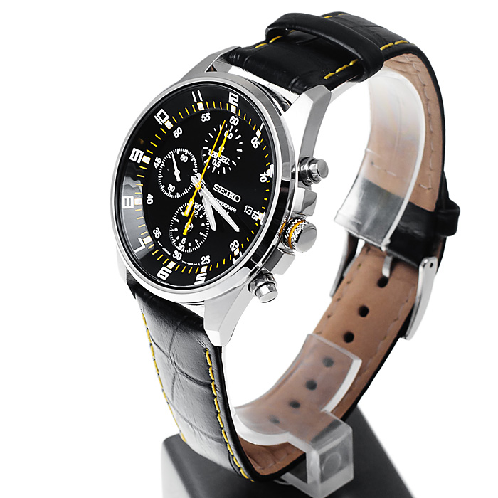 zegarek Seiko SNDC89P2 męski z chronograf Chronograph - miniatura 3