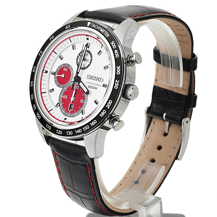 zegarek Seiko SNDD91P1 męski z tachometr Chronograph - miniatura 3