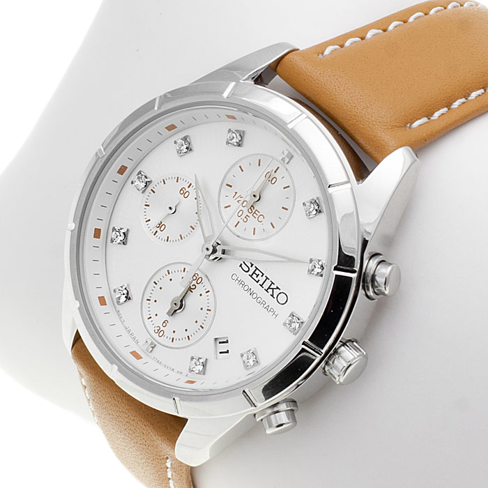 Seiko SNDX45P1 zegarek damski Chronograph - miniatura 2