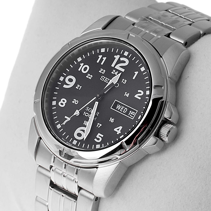 Seiko SNE095P1 zegarek męski Solar - miniatura 2