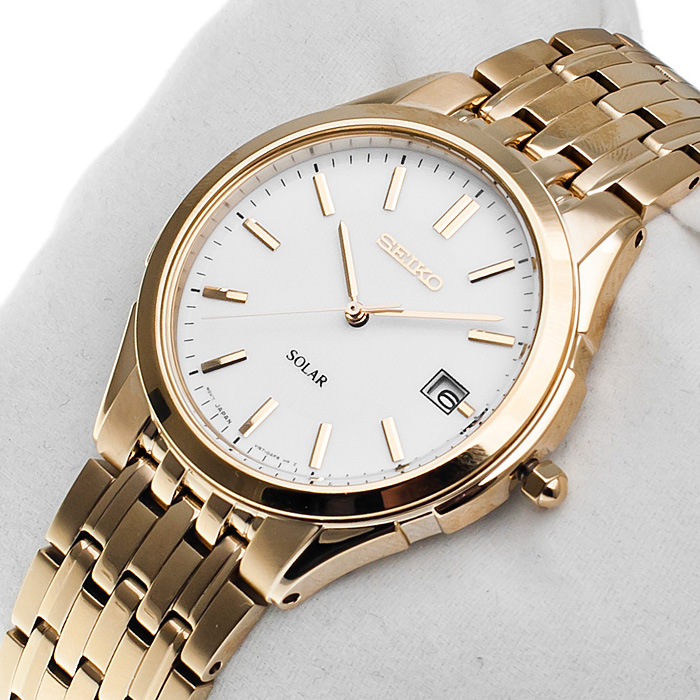 Seiko SNE138P1 zegarek męski Solar - miniatura 2