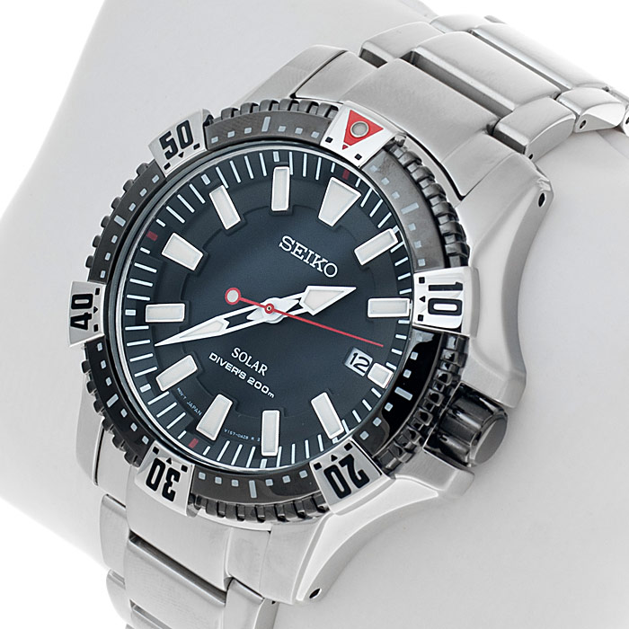 Seiko SNE295P1 zegarek męski Solar - miniatura 2