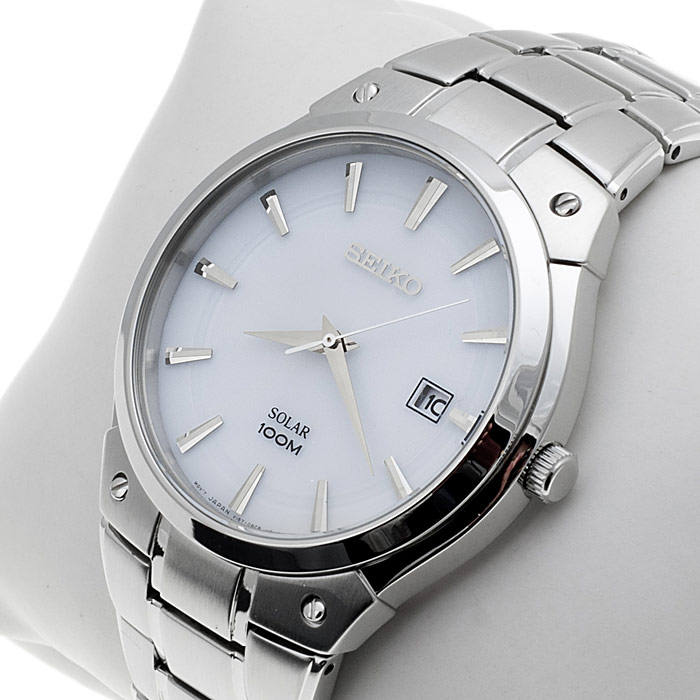 Seiko SNE339P1 zegarek męski Solar - miniatura 2