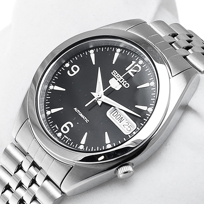Seiko SNK135K1 męski zegarek Automatic bransoleta - miniatura 3