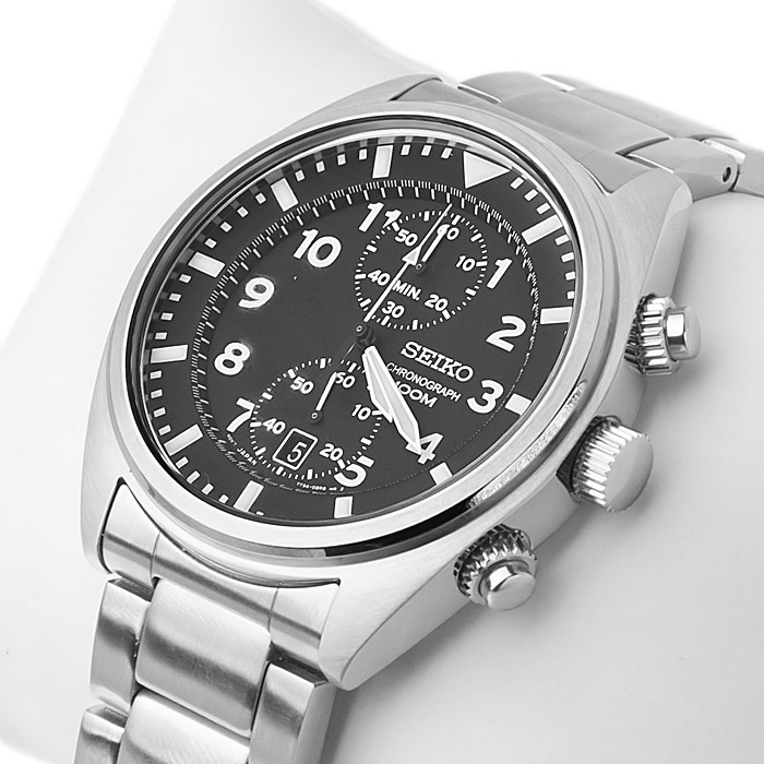 Seiko SNN231P1 zegarek męski Chronograph - miniatura 2