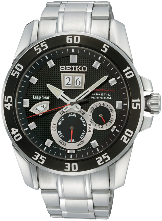 Seiko SNP055P1 Sportura Sportura Kinetic Perpetual 100m