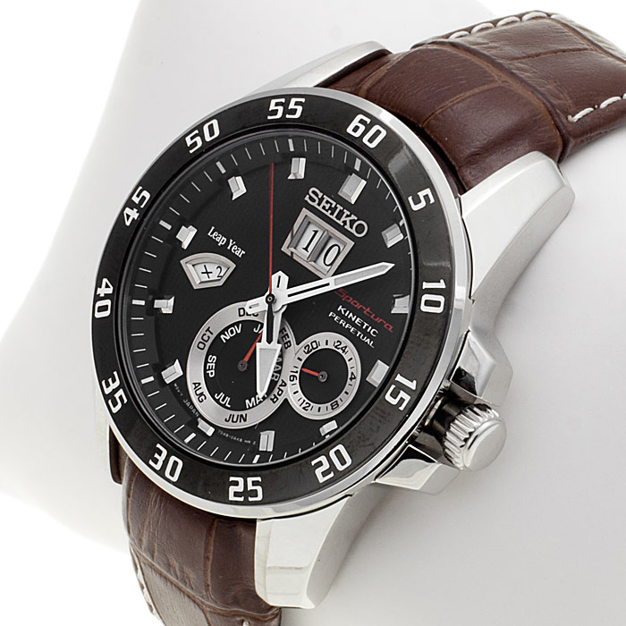 Seiko SNP055P2 zegarek męski Sportura - miniatura 2