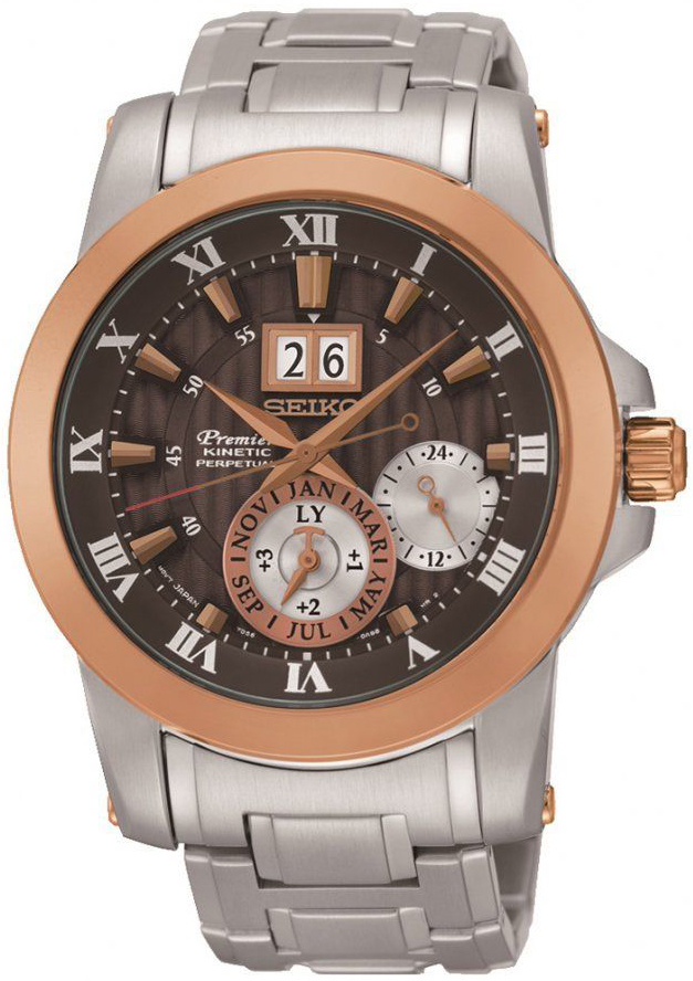 Seiko Kinetic Perpetual Novak Djokovic Special Edition SNP128P1