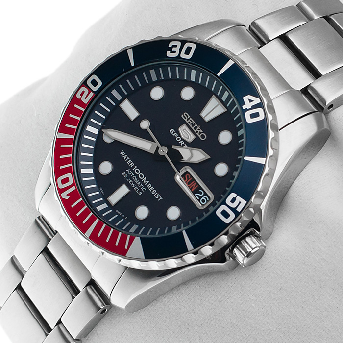 Seiko SNZF15K1 zegarek męski Sports Automat - miniatura 2