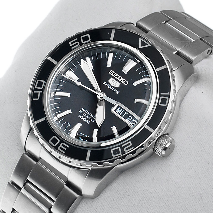 Seiko SNZH55K1 zegarek męski Sports Automat - miniatura 2