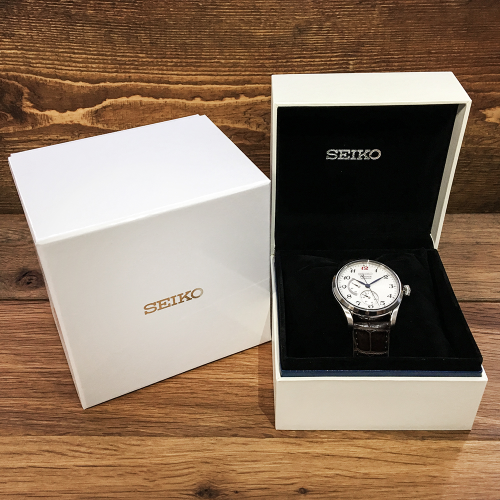 zegarek Seiko SPB059J1 automatyczny męski Presage Presage Multi-hand Automatic Power Reserve - miniatura 6