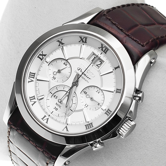 Seiko SPC059P1 zegarek męski Premier - miniatura 2