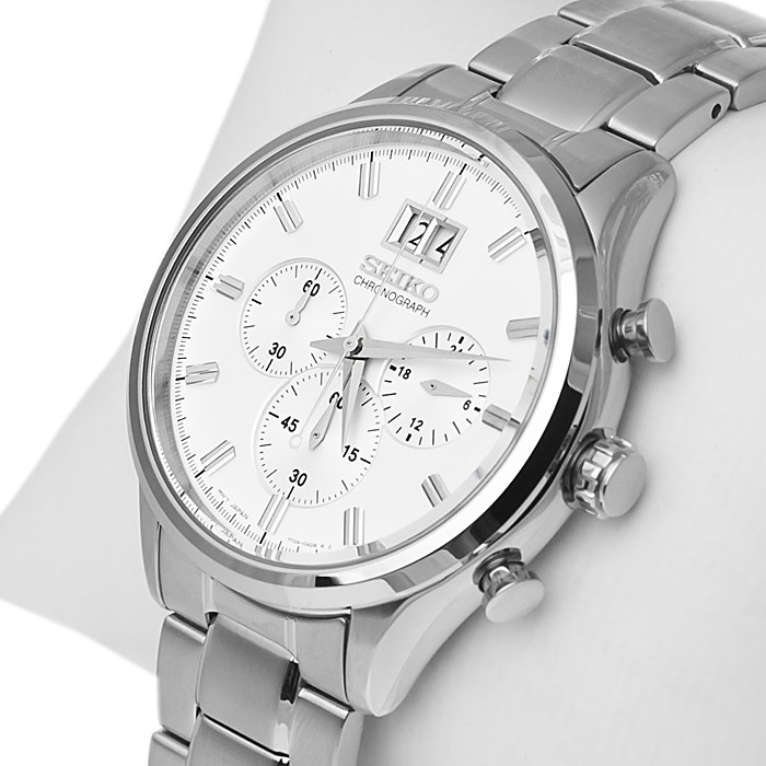 Seiko SPC079P1 zegarek męski Chronograph - miniatura 2