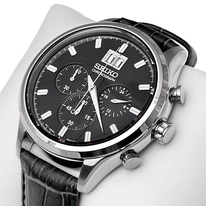 Seiko SPC083P2 zegarek męski Chronograph - miniatura 2