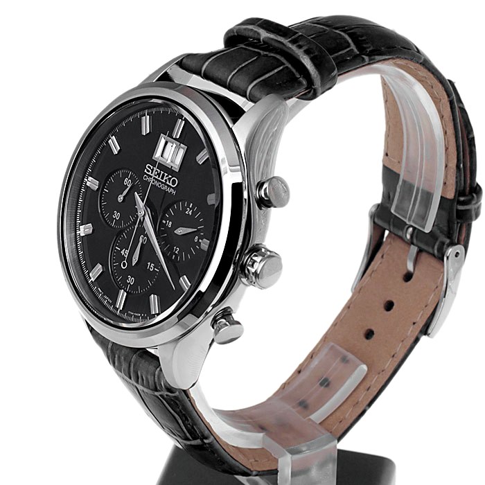 zegarek Seiko SPC083P2 męski z chronograf Chronograph - miniatura 3