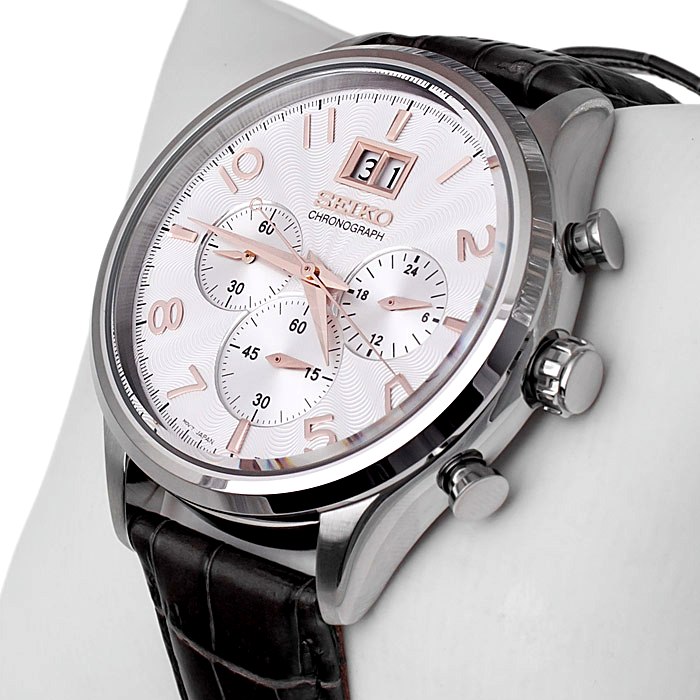Seiko SPC087P1 zegarek męski Chronograph - miniatura 2