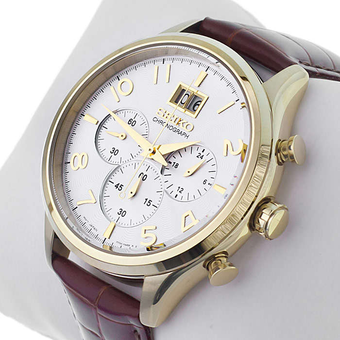 Seiko SPC088P1 zegarek męski Chronograph - miniatura 2