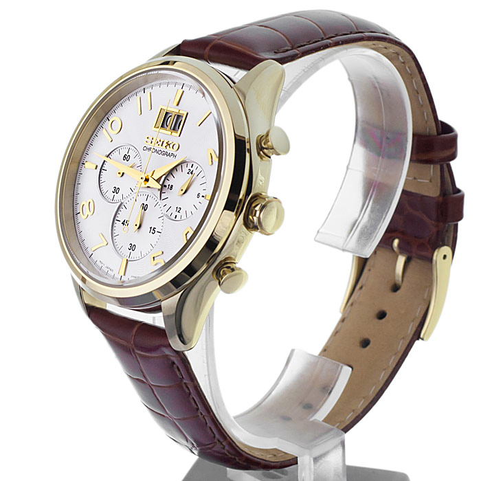 zegarek Seiko SPC088P1 męski z chronograf Chronograph - miniatura 3