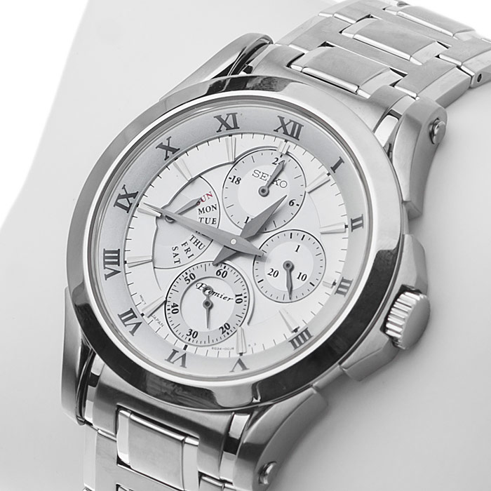 Seiko SRL019P1 zegarek męski Premier - miniatura 2