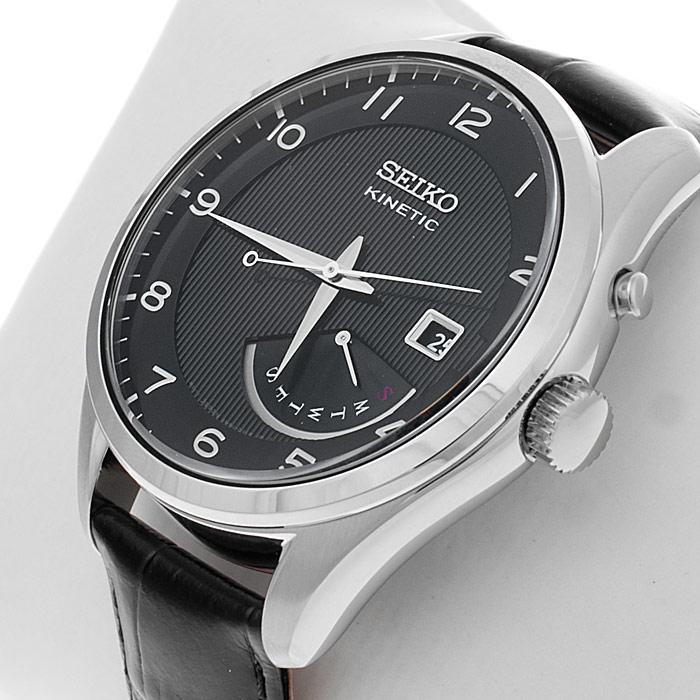 Seiko SRN051P1 zegarek męski Kinetic - miniatura 2