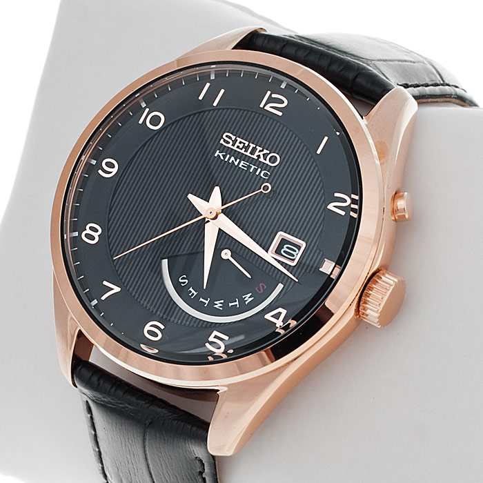 Seiko SRN054P1 zegarek męski Kinetic - miniatura 2