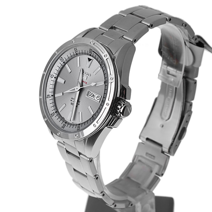 Seiko SRP151K1 męski zegarek Sports Automat bransoleta - miniatura 3