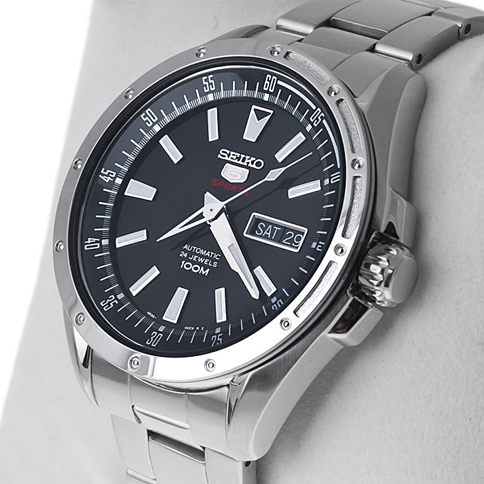 Seiko SRP153K1 zegarek męski Sports Automat - miniatura 2