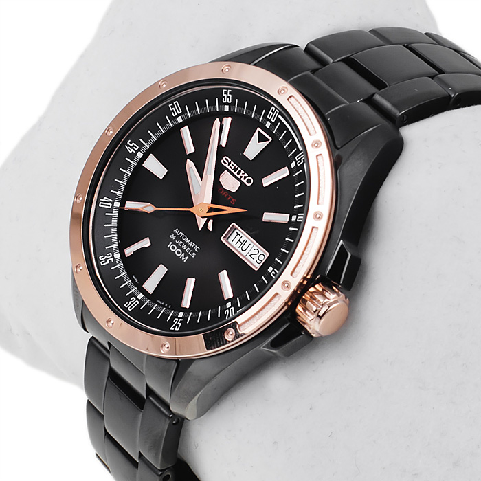 Seiko SRP162K1 zegarek męski Sports Automat - miniatura 2