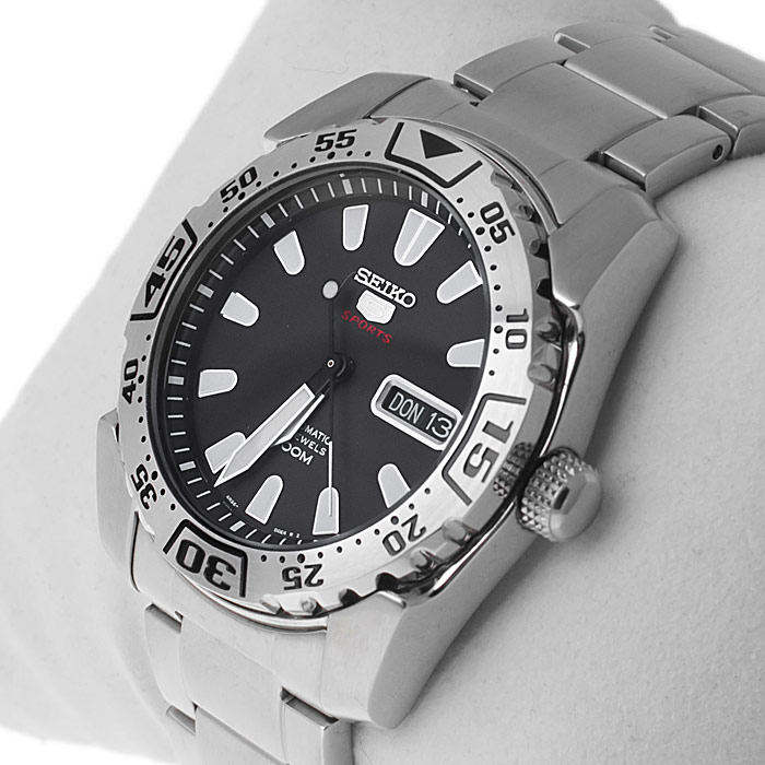 Seiko SRP165K1 zegarek męski Sports Automat - miniatura 2