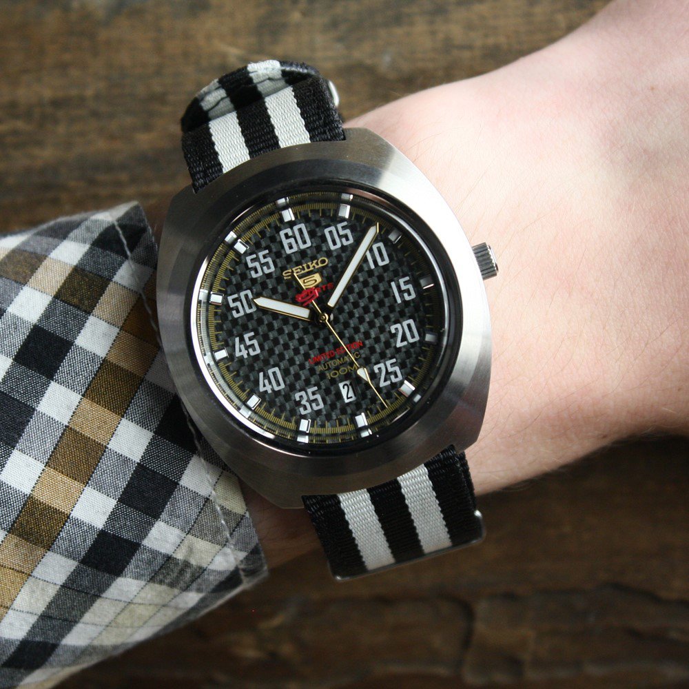 Seiko SRPA93K1 zegarek męski Sports Automat - miniatura 2